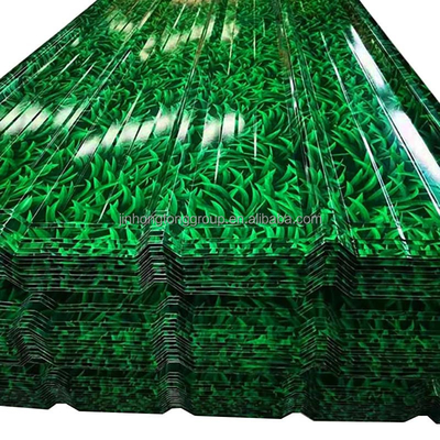 PPGI Vormalte Farbbeschichtete CGI Walzgebundene Galvanisierte Eisen-Stahl-Dachplatte mit 0,2 mm Dicke und GS-Zertifikat