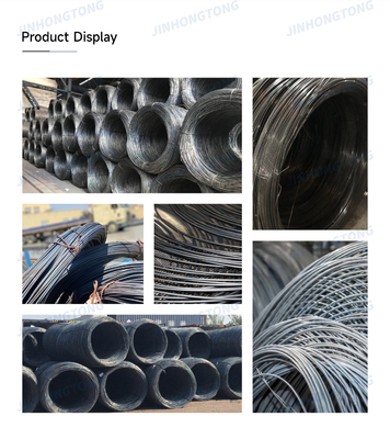High Carbon Steel Wire Rod 5,5 mm 6,5 mm warmgewalzt Q195 SAE1008 für die Nagelherstellung ISO9001 2008 zertifiziert