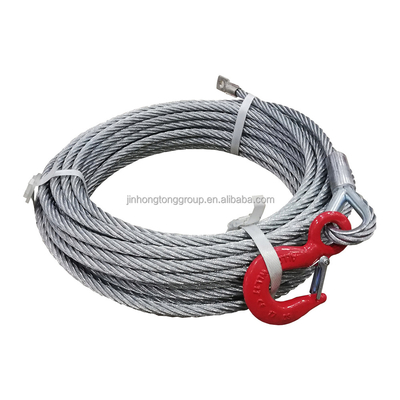 Nichtlegiertes 1x7 Durchmesser ASTM A 475 Hochzugsfestigkeit Galvanisierte 7 Drähte 0,33 mm Stahlstrang Galvanisiertes Stahldrahtseil