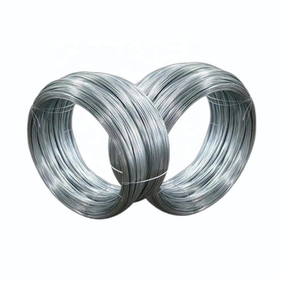 12 Gauge Hochspannbarkeit Hot Dip Galvanized Stahldraht 4 mm für Toleranz ± 1% Q195 Q235 45 60 65 70 80 82B