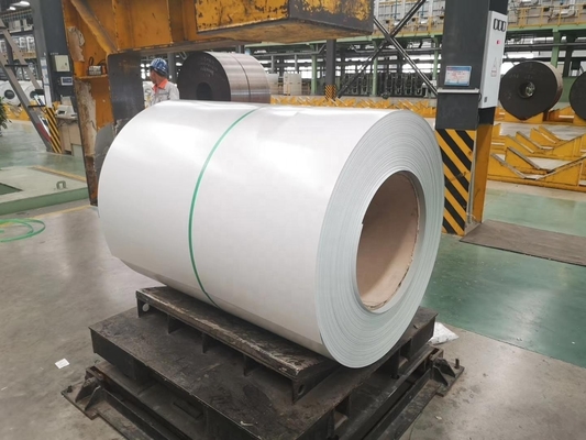 508mm/610mm Spirale ID Hot Dip vorgefärbte galvanisierte Stahlspirale mit wettbewerbsfähiger und ISO9001-Zertifizierung
