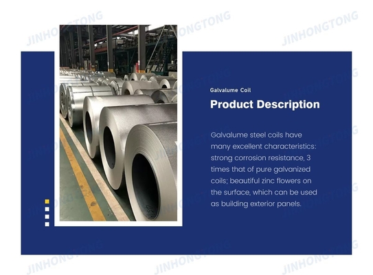 Hot Dip Aluzinc Beschichtet Galvanisiertes Aluminium Galvalume GL Stahlspule zur Herstellung von kleinen Werkzeugen