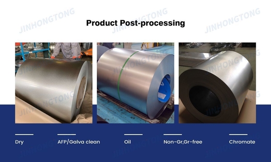 Hot Dip Aluzinc Beschichtet Galvanisiertes Aluminium Galvalume GL Stahlspule mit großen mittleren kleinen Null Spangle und ± 1% Toleranz