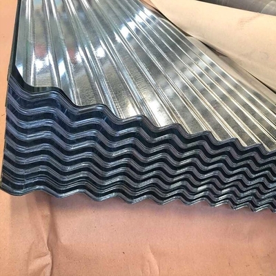 4x8 Galvanisiertes Wellstahl-Dachblatt Plain-Blatt Galvanisiertes Stahl-Spule Breite 600-1250mm ZINK-Beschichtung 20-275g/m2