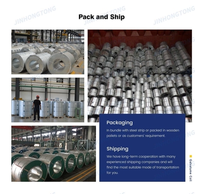 Regelmäßiges Spangelfabrikmaterial DC51D AZ150 Hot Dip Aluzinc Roll 55% Al-Zn Stahlspule mit GS-Zertifikat