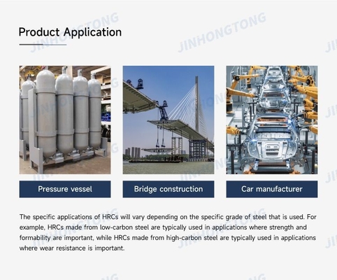 Q195-q345 Warmgewalzte Kohlenstoffstahlspule für den Bau ASTM/AISI/SGCC/CGCC/TDC51DZM/TDC52DTS350GD/TS550GD/DX51D Z