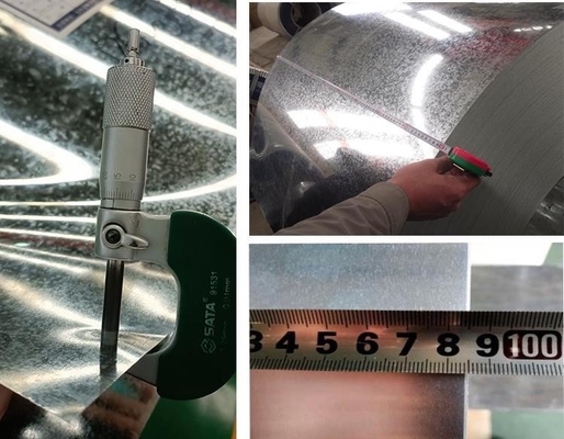 JIS/ASTM/AISI/GB-Standard Heißtauchverzinkte Stahlbleche aus Legierung für Kesselplatte G550 PPGI Spulen Az150 3mm Cutter