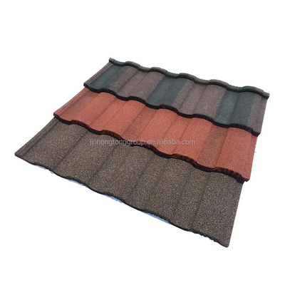 Anpassungslänge Hard Stone Coated Roofing Tile Härte und Haltbarkeit für optimale Leistung