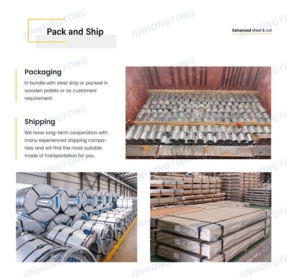 JIS/ASTM/AISI/GB-Standard 0,12 mm-3 mm Verzinkte Stahlspule Türkei 16 22 24 26 Gauge Dx51D Verzinkte Stahlspule