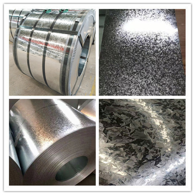 Probe frei 12 Gauge Verzinkter Draht / 500kg Spirale Heißtauchverzinkter Stahl Q235 Stahlblech Verzinkter Stahlspirale Dc01 Spirale