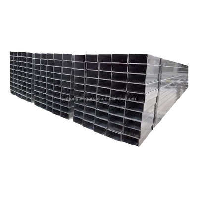 Niederdruckflüssigkeitslieferung Q195 Q235 Hot Dip Galvanized Rechteckstahlrohr mit Beschichtungstärke von 100-800g