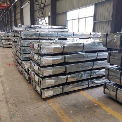 JIS-Zertifikat PPGI Aluminium-Zink-Dachplatte in Nigeria 0,4 mm Dicke Aluzinz-Dachplatte mit Verarbeitungsdienst