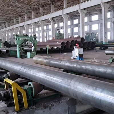 Gute Zähigkeit 10 20 35 45 16Mn 27SiMn 40Cr geschweißtes Rohr nach tatsächlichem Gewicht aus China