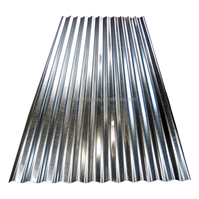 600-1500 mm Breite Galvanisiertes Welldachmetall mit Korrosionsbeständigkeit und ±1% Toleranz