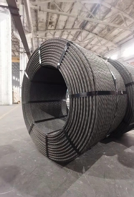Stahldrahtseil mit hohem Druck von 6 mm für Aufzüge 20 mm 24 mm Stahlverzinkte Baustruktur