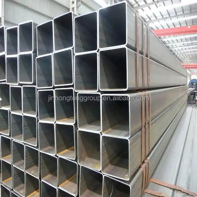 Hot Dip Galvanisiertes Quadratrohr Eisenrohr 0,9mm Gi Rohr Perforiertes Pulverbeschichtetes Strukturelles Galvanisiertes Stahlquadratrohr