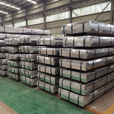 ASTM-Standard 0,12-0,8 mm Dicke Baustoff Anpassung Dx51d Dx52d Dx53d Galvanized Galvalume Aluminium Walzplatte