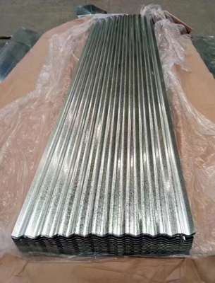 Hohe Festigkeit regelmäßige Spangle Galvanized 0,5 Dachplatte Roll für 600-1250mm Breite Walzmetalldach