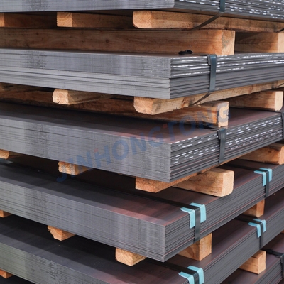 Nichtlegierte A283 A283M A283 MS Warmgewalzte Kohlenstoffstahlplatte 50 mm für die Länge 2438mm/2500mm/3000mm/5000mm/6000mm bei angemessenem