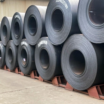 Breite 600-2000mm oder nach Bedarf AiSi ASTM A36 A283 A572 A515 Primär heißgewalztes Stahl in Spulen 12mm 16mm Schwarzes Kohlenstoffstahl Spulen