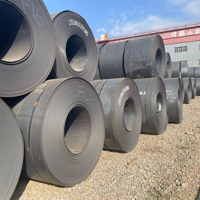 Längen Kundenwünsche Hautpass Hohe Festigkeit Hot Rolled Steel Sheet In Coil Low Mild Carbon Steel Coil