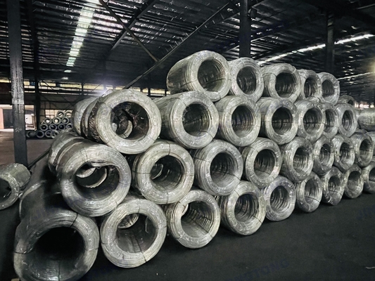 1-50MM galvanisierter Stahldraht für die Technik des Heißtauchens und der Kaltwalztechnik Q195 Q235 SAE1006 SAE1008