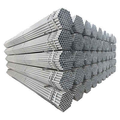 Zusatzstoffe Anpassung 3 Zoll Zeitplan 40 Galvanisierte Kohlenstoff Runde Stahlrohr pro Meter mit Zink beschichtet 200-700g / m2