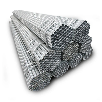 Stahl-Struktur ASTM A36 Q235 Rundverzinktes Stahlrohr mit CE-Zertifikat und Zinkbeschichtung 200-700 g/m2