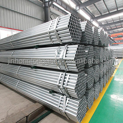 Stahl-Struktur ASTM A36 Q235 Rundverzinktes Stahlrohr mit CE-Zertifikat und Zinkbeschichtung 200-700 g/m2