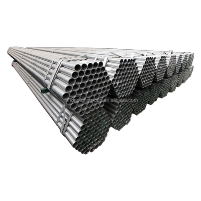 Q235b Heißgetränktes Verzinktes Rundgeschweißtes Stahlrohr 18 Gauge Verzinktes Stahlrohr für Hochtemperaturumgebungen