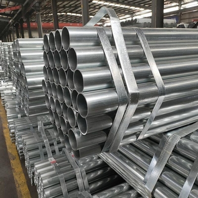 Schedule 80 Hot Dip Galvanized Stahlrohren Stahlrohr für den Bau Anti-Rost Galvanized Probe frei