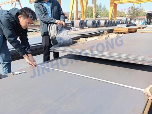Warmgewalzte leichte Stahlplatte 6 mm zur Biegung von Hautpass ASTM A572 Q235 Q345