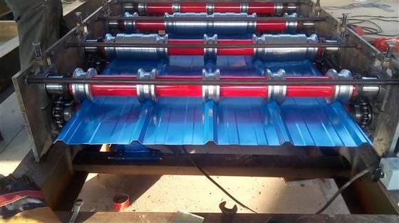 SGCC/CGCC/DX51D Z/Q195-Q345 vorgefärbt, warm dip galvanisiert, 0,22 mm PPGI gewölbtes Metall/Eisen/Stahl-Dachblech/Platte/Fliese