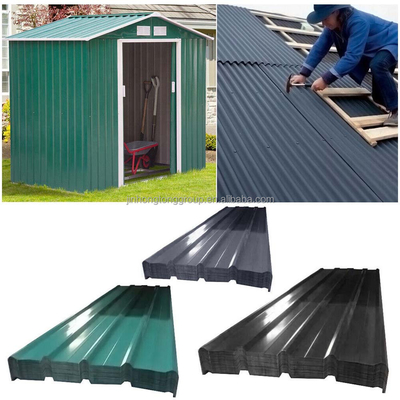 Dauerhafte Leistungsfähigkeit Dachbaumaterialien DX51D DX52D SGCC Galvanisierte Walzplatte