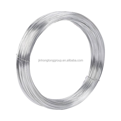 Bwg16 Bwg20 Bwg21 Zaundraht Galvanisierter Niedrigkohlenstoffstahl Galvanisierter Draht zum Binden und Verknüpfen Durchmesser 0,2 mm-8 mm Flachdraht