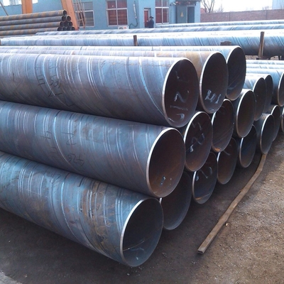 ASTM Standard Warmgewalzte A252 A139 Spirale geschweißte Stahlrohrröhren für Öl und Gas