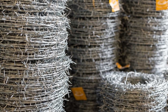 Barbenlänge 1,5-3 cm Eisendraht PVC beschichtet oder galvanisiert Razor Wire Concertina mit hoher Zugfestigkeit