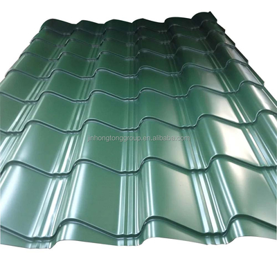 Gewölbtes PPGI-Stahldachblech mit SGCC/CGCC/DX51D Z/Q195-Q345-Material und ASTM-Standard