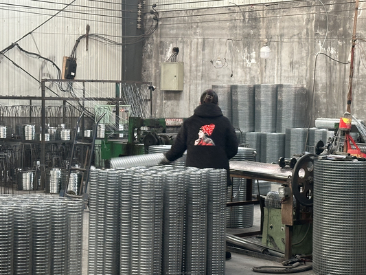 Schutz Zaun Technik galvanisiert geschweißtes Eisen gi Drahtnetz mit großen und perforierten