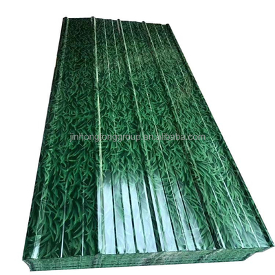 angepasste RAL Galvanisierte Bleche Farbbeschichtung Wellstahl Ppgi Metalldachplatten Platte mit Standard-Seaworth-Verpackung