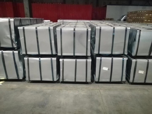 Gebäude-Dachplatte vorbeschichtet galvanisiert Aluminium Zink Farbbeschichtet Wellplatte PPGI PPGL mit hoher Haltbarkeit