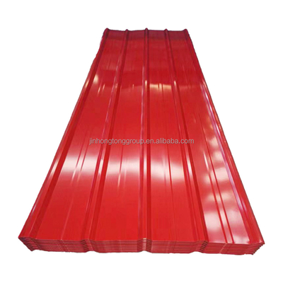 Farbenfrohe Verzinkte Dachfliesen in Ral 1000-Ral 9018 für langlebige T-Typ-Bodenplatten