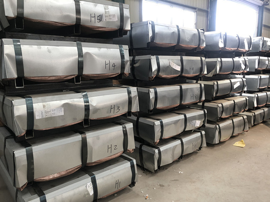 Standardpaket Wellstahlblech mit SGCC-Grad und galvanisiertem Eisenmaterial