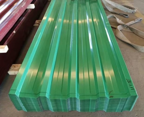 1800-2000 mm Länge vorgefärbte galvanisierte Eisendeckenplatte für Metallbaumaterial