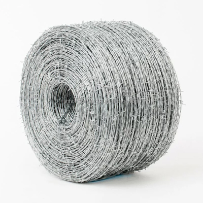 1.4mm-2.6mm Kreuz Rasierer Galvanisierter Stacheldraht Farm Zaun 500M 20Kg pro Rolle Rasierer Typ Drahtmessung 1.4mm-2.6mm