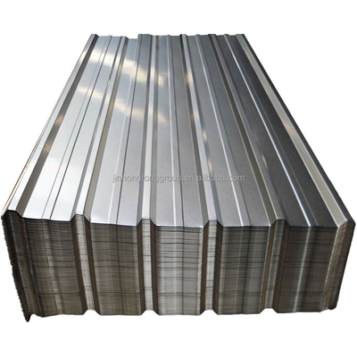 Zero Spangle 28 / 26 / 24 Gauge Galvanisiertes Welldach für Ihre Anforderungen ± 1% Toleranz Breite 600-1250mm