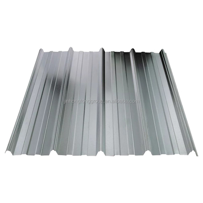 Zero Spangle 28 / 26 / 24 Gauge Galvanisiertes Welldach für Ihre Anforderungen ± 1% Toleranz Breite 600-1250mm