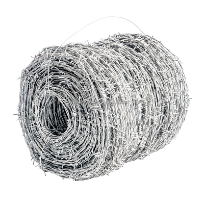 1.4mm-2.6mm Drahtweite Verzinktes Stacheldrahtgewebe für individuelle Anforderungen