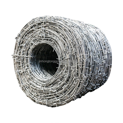 1.4mm-2.6mm Drahtweite Verzinktes Stacheldrahtgewebe für individuelle Anforderungen