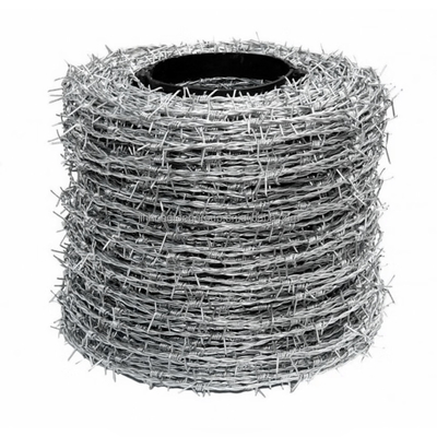 1.4mm-2.6mm Drahtweite Verzinktes Stacheldrahtgewebe für individuelle Anforderungen
